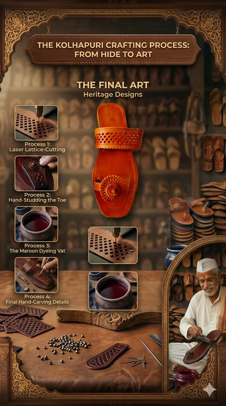 Authentic Kolhapuri Chappals